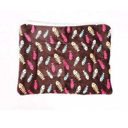 Pet Cartoon Thick Winter Warm Blanket - Cozy Pet Blanket for All Seasons - AllvueCo