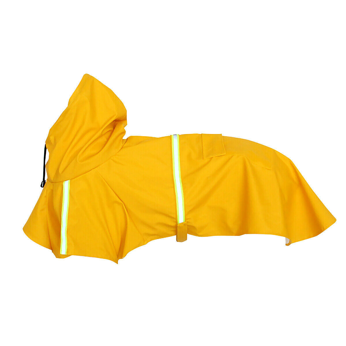 Waterproof Dog Raincoat with Hood – Soft, Breathable Jacket for Small Dogs with Transparent Cap & Belly Protection - AllvueCo