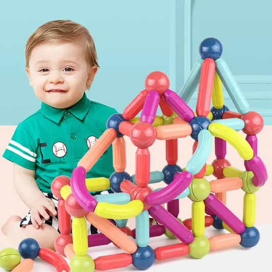 Adorable Baby Magnetic Stick Building Blocks Set AllvueCo