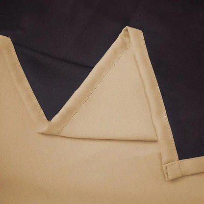 Full Blackout Curtain with Black Lining for Light Control - AllvueCo