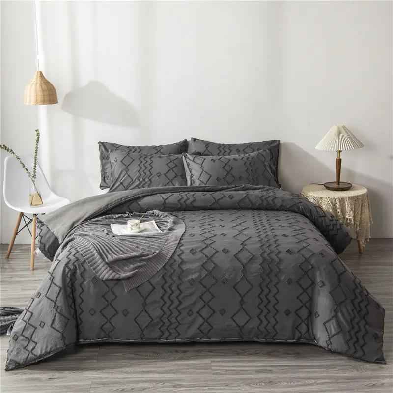 Bohemian Quilt Cover Set - Three or Four Piece Ins Craft Collection