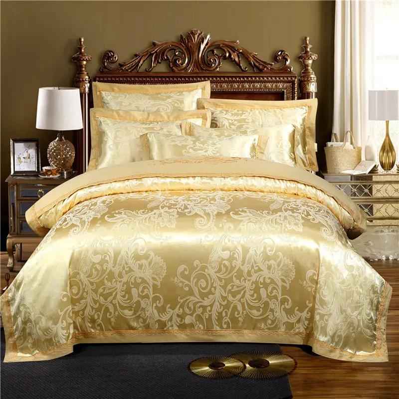 Jacquard Cotton Quilt Cover - Elegant Embroidery Bedding