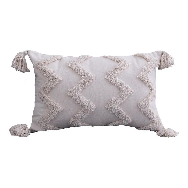 Tufted Pillow Cushion Cover - Decorative Cushion Cover for Home - AllvueCo