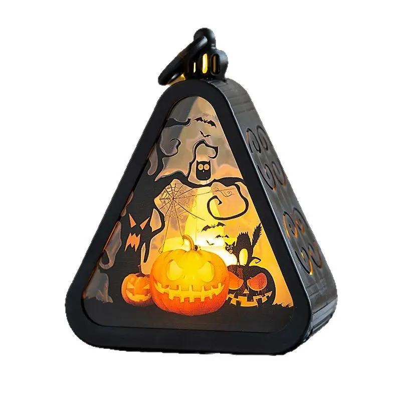 Halloween Decorations - Portable Pumpkin Lamp for Festive Decor - AllvueCo