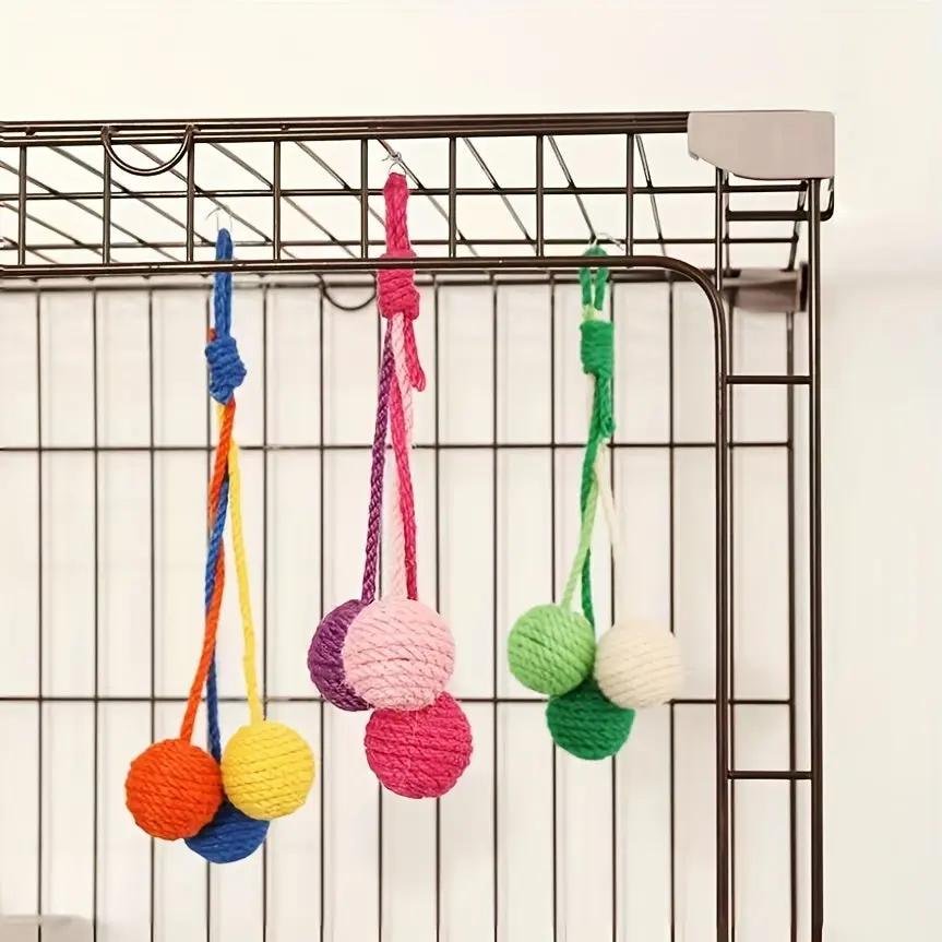 Cat Scratcher Ball - Chewable Interactive Toy for Kittens - AllvueCo