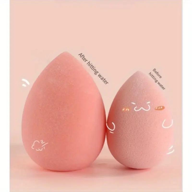 Beauty Egg Drop Gourd Diagonal Cut Powder Puff – Super Soft Makeup Sponge for Flawless Application - AllvueCo