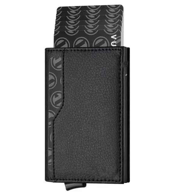 RFID Blocking Credit Card Case with Double ID Window