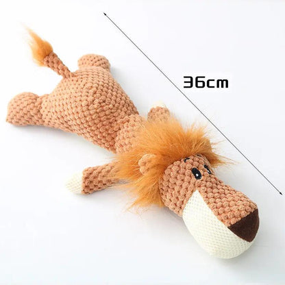 Plush Cartoon Puppy Dog Toy Pet Dog Chew Squeak Toy For Smal | Electronic Learning Toys - AllvueCo
