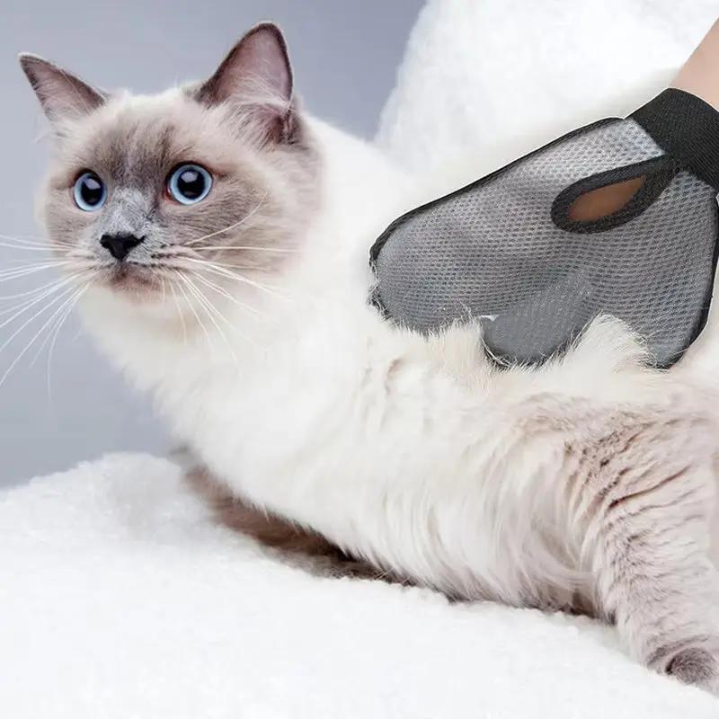 Cat Hair Removal Glove for Pet Grooming and Bathing Supplies - AllvueCo