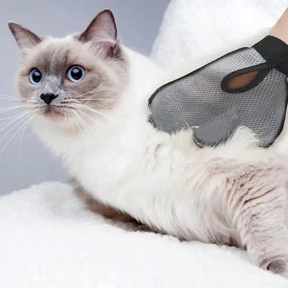 Cat Hair Removal Glove for Pet Grooming and Bathing Supplies - AllvueCo