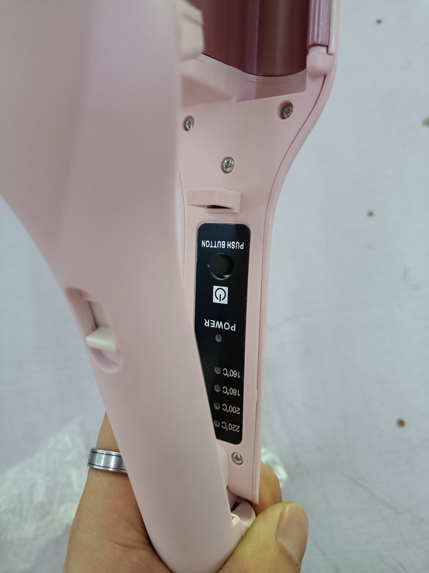 Deep Wave Hair Curler – 4 Temperature Adjustable Ceramic Curling Iron AllvueCo