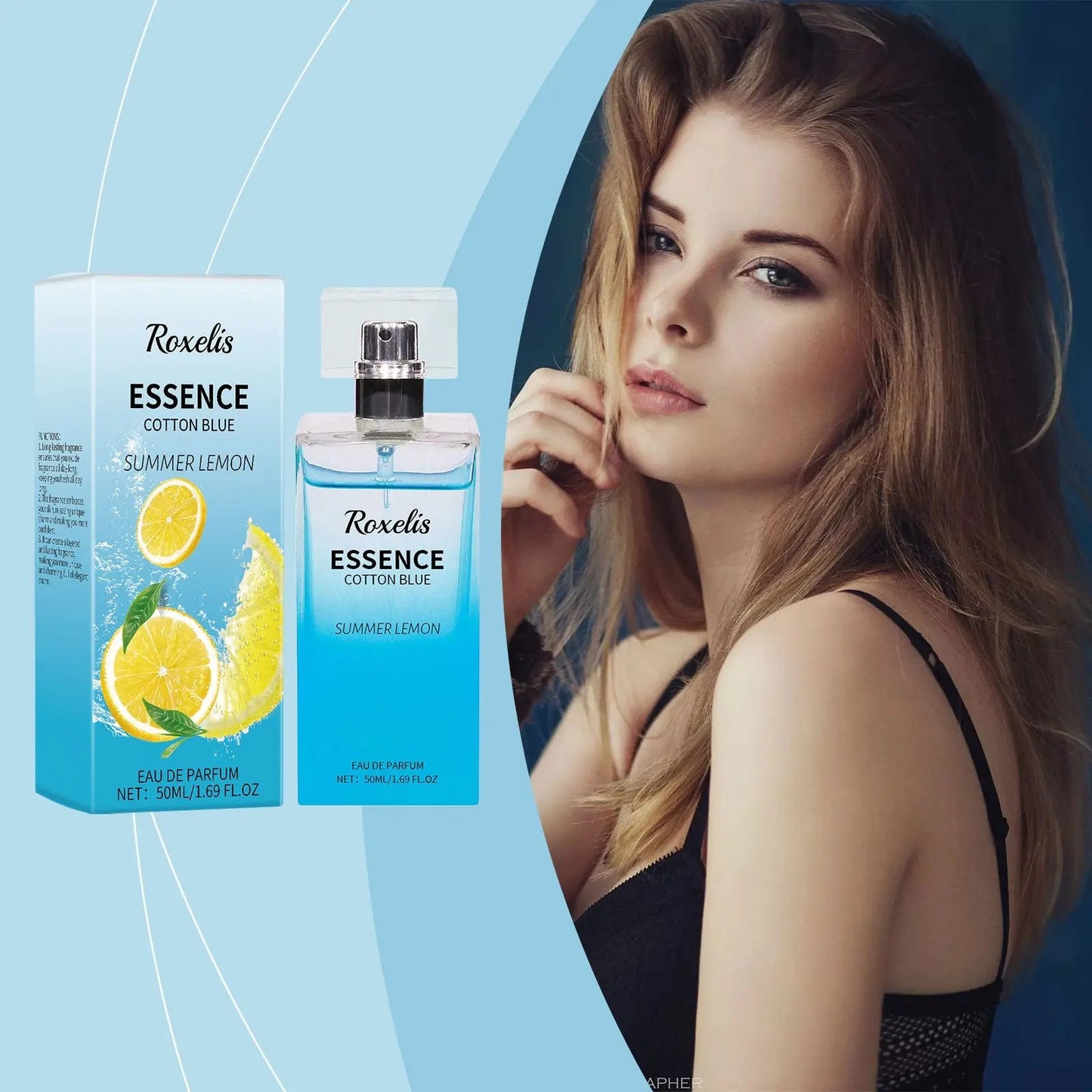 Summer Lemon Perfume – Fresh Citrus Fragrance for Women & Men (50ml) - AllvueCo