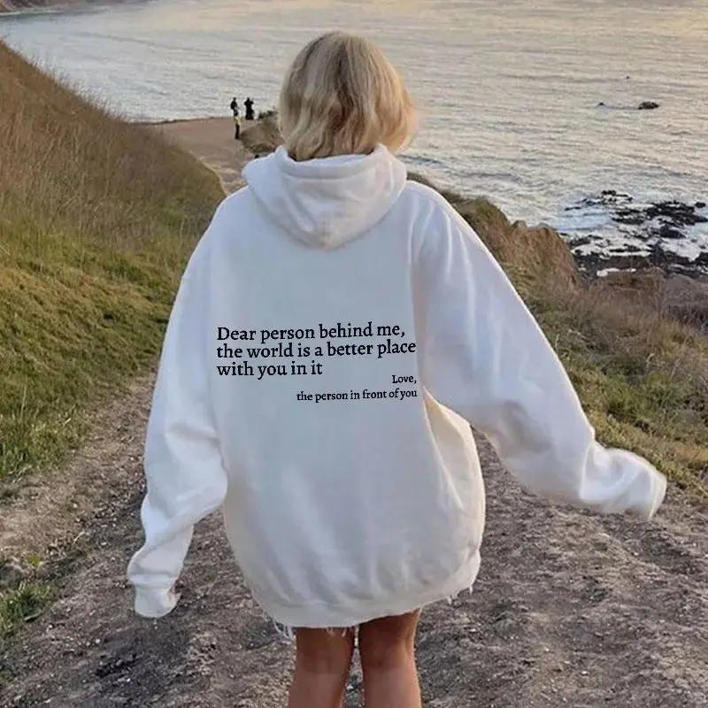 Dear Person Behind Me” Hoodie – Inspirational Unisex Sweatshirt My Store