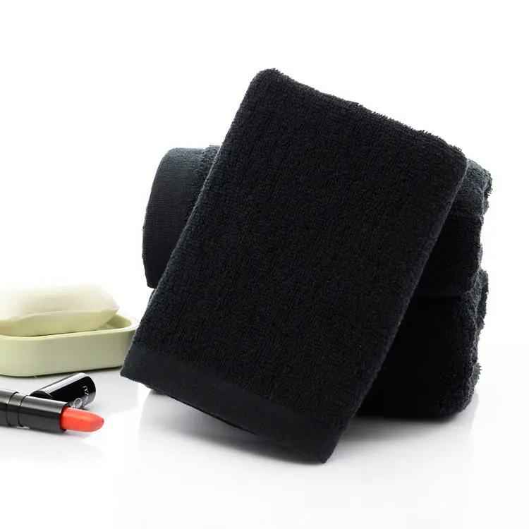 21 Strands of Durable and Stylish Black Cotton Towels