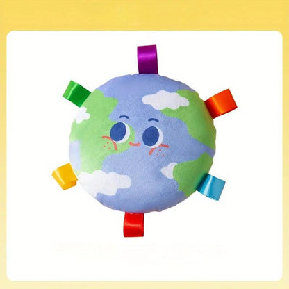 Cartoon Plush Flying Disc Toy Dog For Outdoor Play, Bite-res | Electronic Learning Toys - AllvueCo