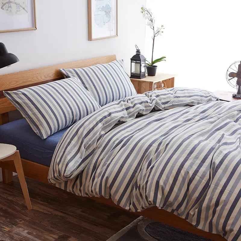 Pure Cotton Bed Sheet Set - Quality Four-Piece Bedding Collection