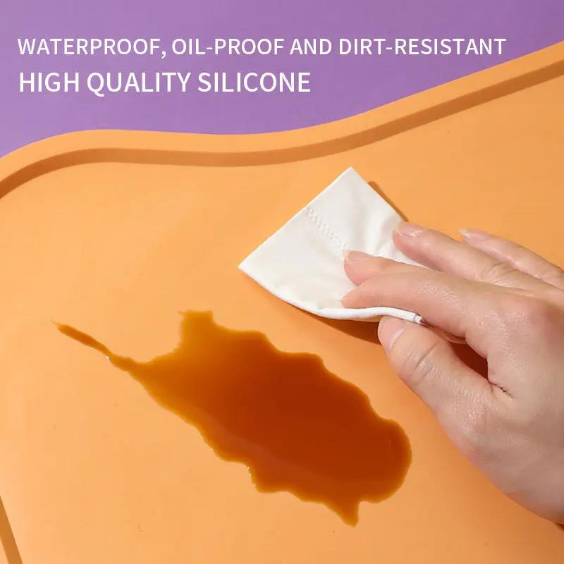 Waterproof Dog Food Mat - Non-Slip Silicone Feeding Mat - AllvueCo