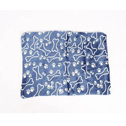 Pet Cartoon Thick Winter Warm Blanket - Cozy Pet Blanket for All Seasons - AllvueCo