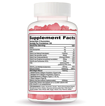 Collagen Peptide Gummies – Glow, Strength & Wellness in Every Bite AllvueCo