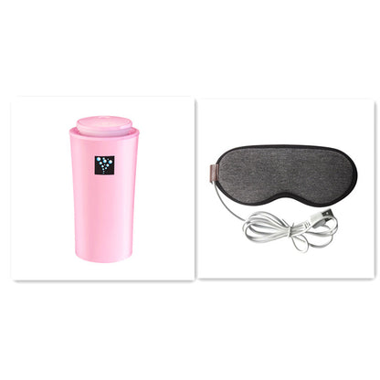 USB Car Humidifier & LED Aroma Diffuser – Portable Mini Air Freshener with Soft Night Light (260ml) AllvueCo