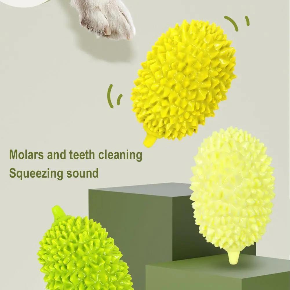Dog Toy Durian Chew Glue Ball Pet Chewing Toy Dog Tooth Grin | Electronic Learning Toys - AllvueCo