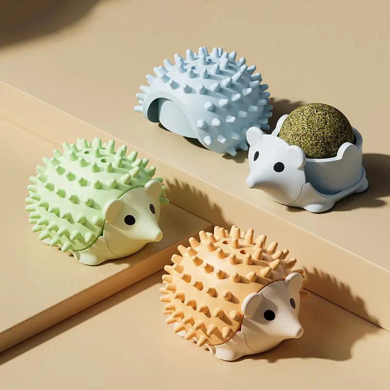 Cat Grooming Brush Wall Mount - Cat Self Groomer for Corners - AllvueCo