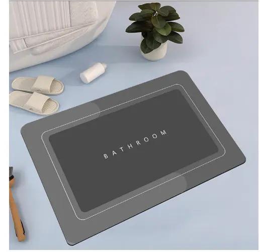 Bathroom Absorbent and Quick-Drying Floor Mat - Functional Design - AllvueCo