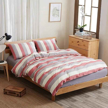Pure Cotton Bed Sheet Set - Quality Four-Piece Bedding Collection