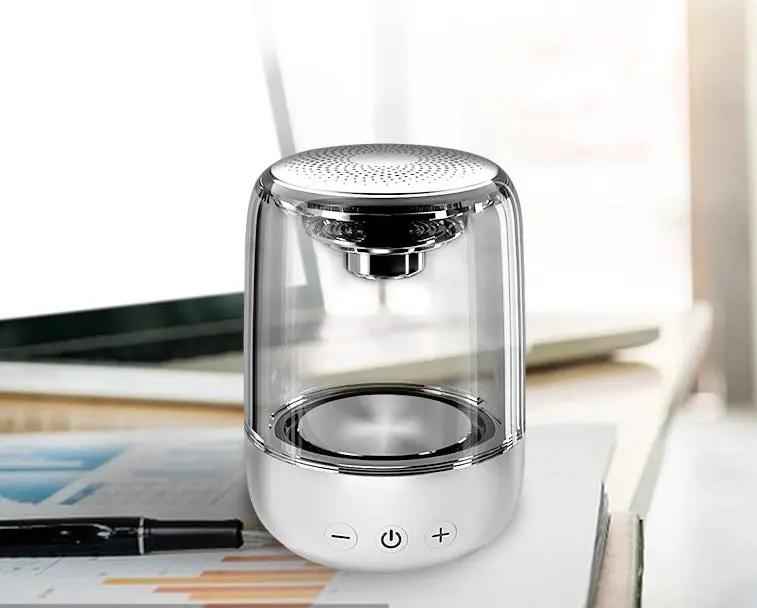 Portable Bluetooth Speakers with Bass and LED Light for a Powerful Sound Experience