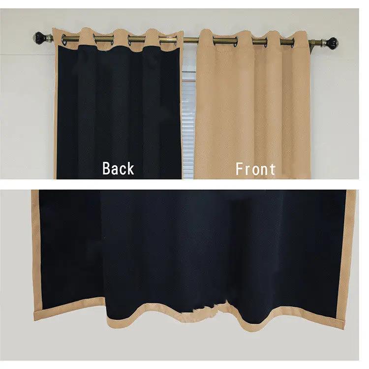 Full Blackout Curtain with Black Lining for Light Control - AllvueCo