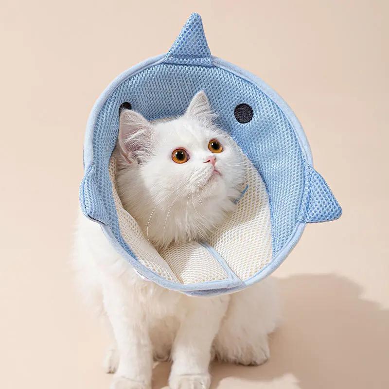 Soft Cat Recovery Collar - Nonwoven Fabric Cat Cone Collar - AllvueCo