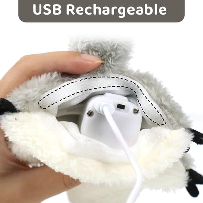 EL Pet ToyProk Rechargeable Flapping Squirrel Cat Toy with Catnip - AllvueCo