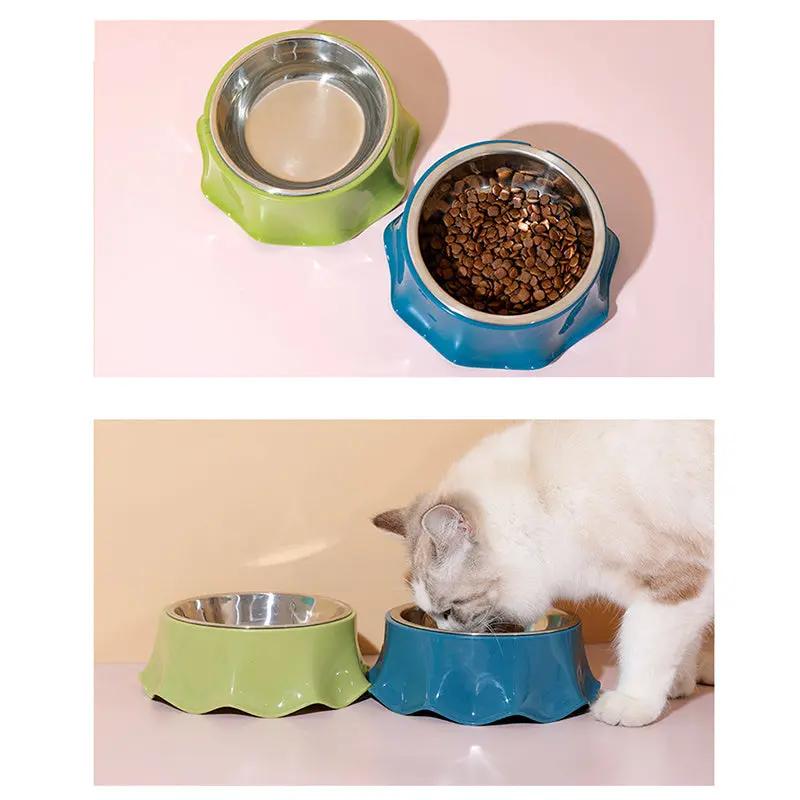 Stainless Steel Pet Feeding Bowl for Cats and Dogs - Non-Slip Design - AllvueCo