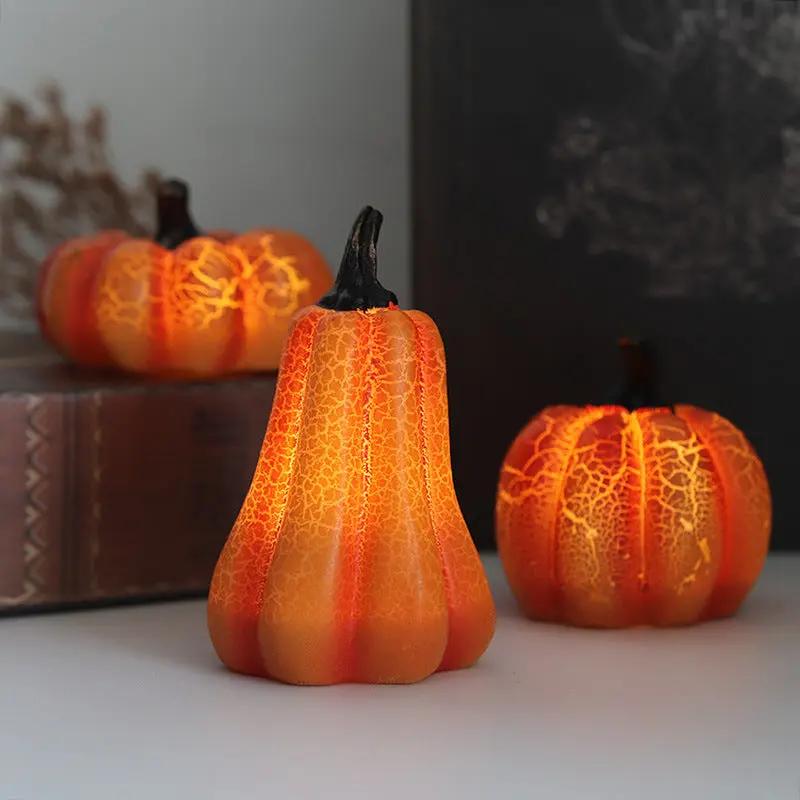 Halloween Pumpkin Lantern - Simulation Pumpkin LED Candle - AllvueCo