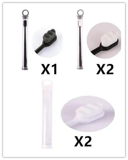 Ultra-fine Toothbrush with Super Soft Bristles for Oral Care - AllvueCo