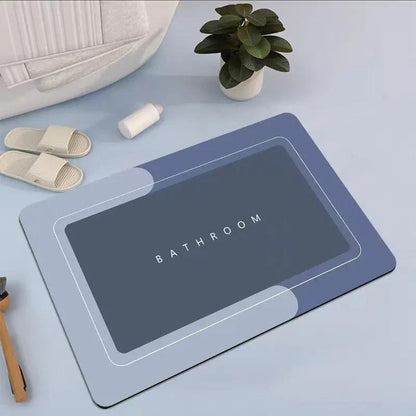 Bathroom Absorbent and Quick-Drying Floor Mat - Functional Design - AllvueCo