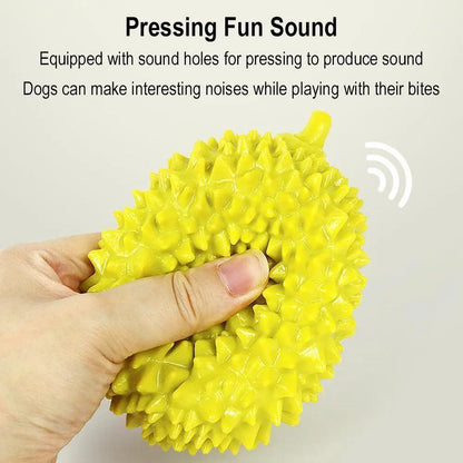Dog Toy Durian Chew Glue Ball Pet Chewing Toy Dog Tooth Grin | Electronic Learning Toys - AllvueCo