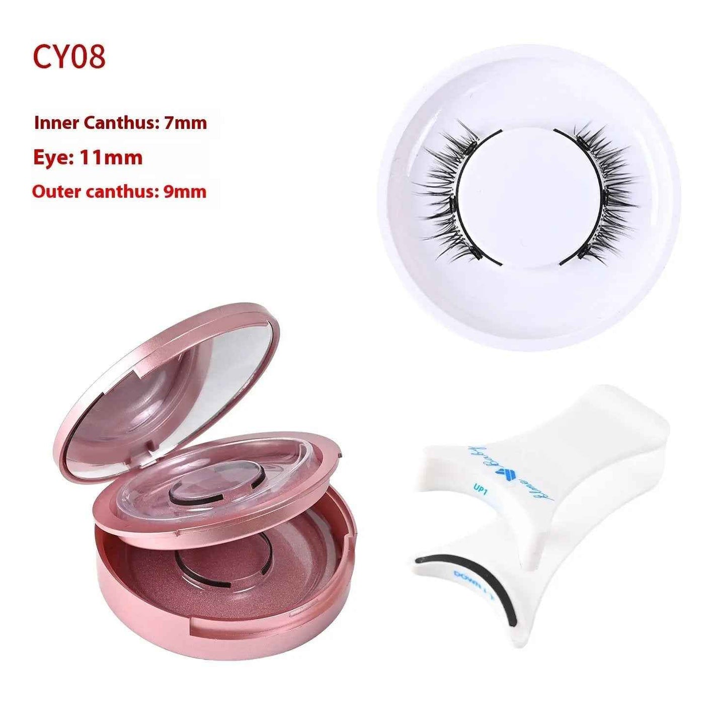 Magnetic False Eyelashes - Glue-free Collection for a Natural Look