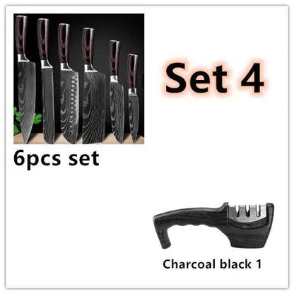 Carpenter's Special Set 6-Piece and 8-Piece Knife Set for Cooking - AllvueCo