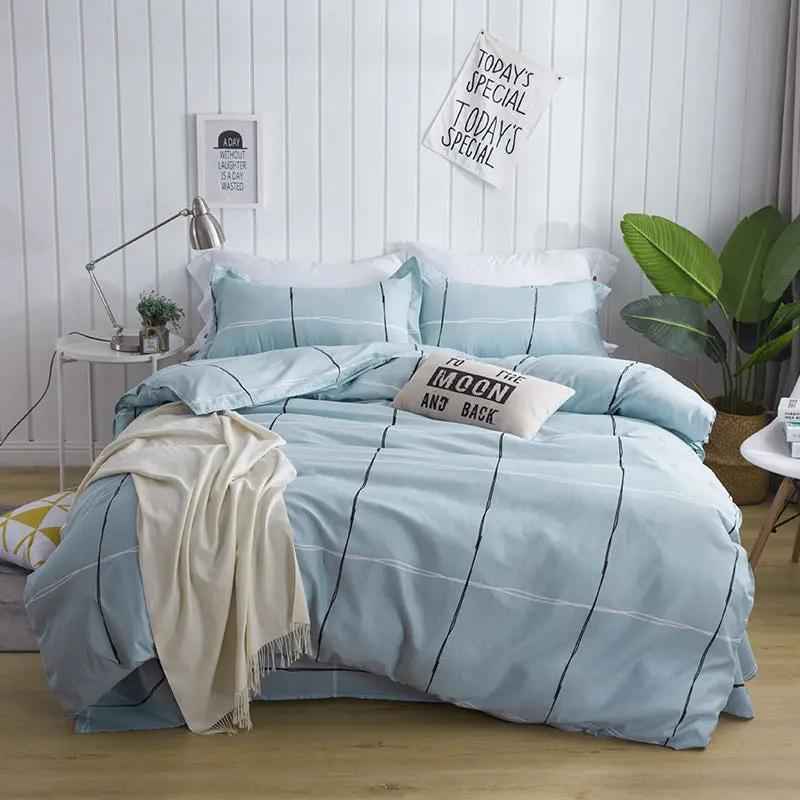 Aloe Cotton Bed Sheet - Premium Quality Bedding for Dormitory Comfort