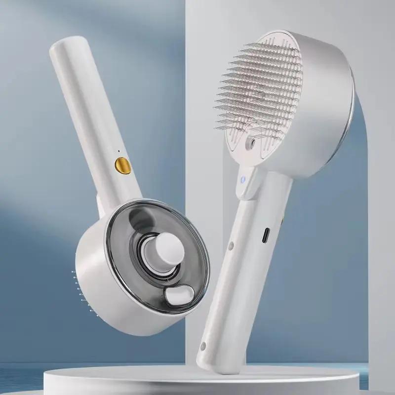 Steamy Pet Brush - Electric Sprayer for Pet Grooming - AllvueCo