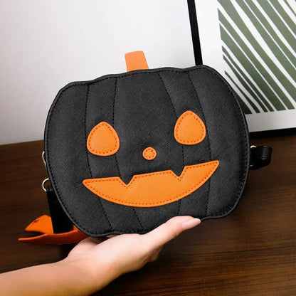 Funny Pumpkin Cartoon Shoulder Crossbody - AllvueCo