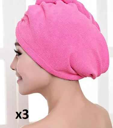 Women's Hair Dryer Cap - Quick Drying Absorbent Towel for Effortless Hair Care