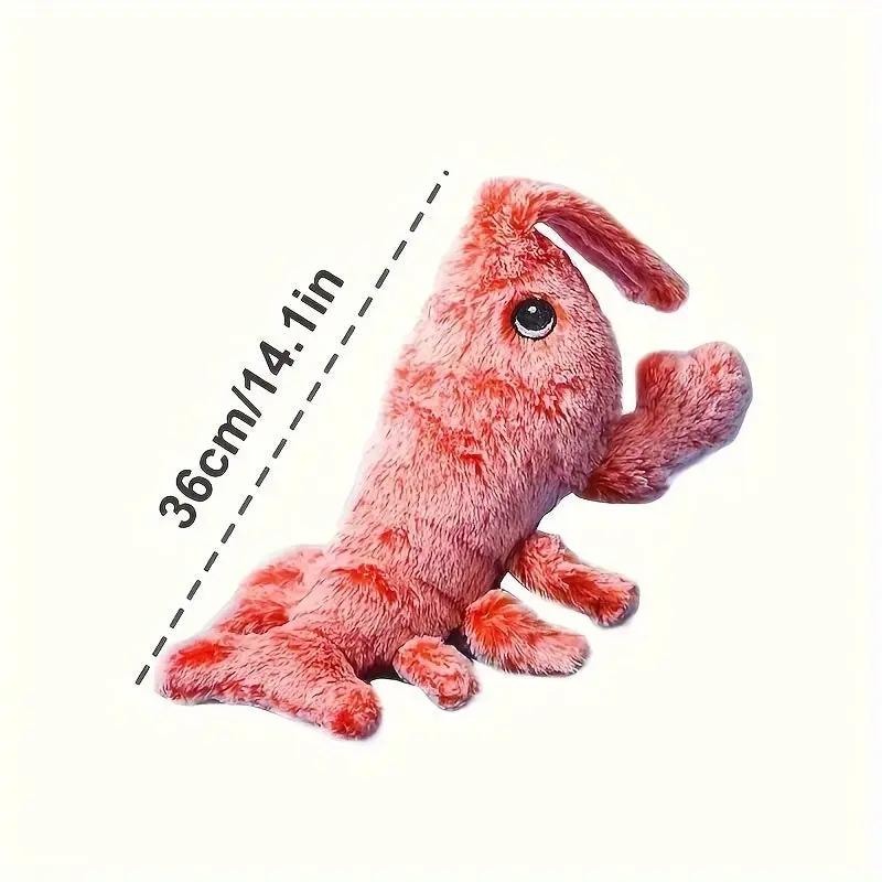 Pet Gravity Shrimp Plush Toy Usb Charging Simulate Lobster E | Electronic Learning Toys - AllvueCo