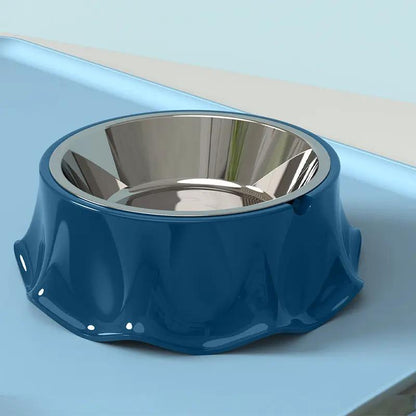 Stainless Steel Pet Feeding Bowl for Cats and Dogs - Non-Slip Design - AllvueCo