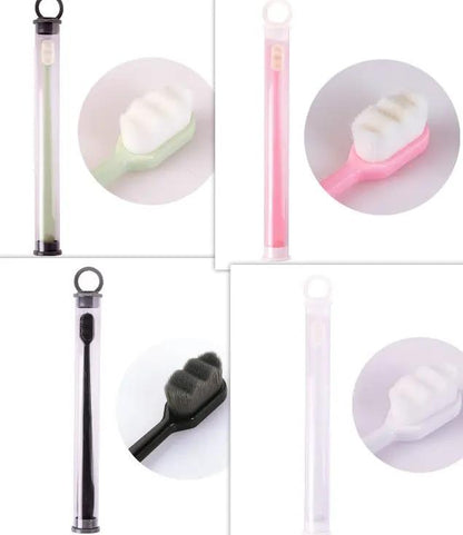 Ultra-fine Toothbrush with Super Soft Bristles for Oral Care - AllvueCo