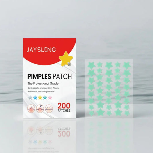 Jaysuing Star Colored Acne Stickers – Repair Acne Pits & Marks, Pimple Healing & Skin Care Patches - AllvueCo