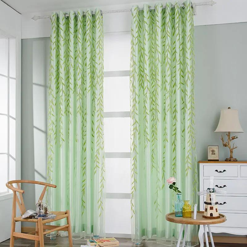 Exquisite Transparent Printed Curtains - Stylish Window Treatments - AllvueCo