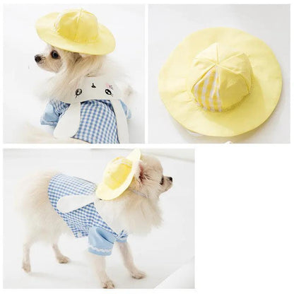 Cute Dog Hat – Lightweight & Stylish Pet Cap for Small and Medium Dogs (S–L) - AllvueCo