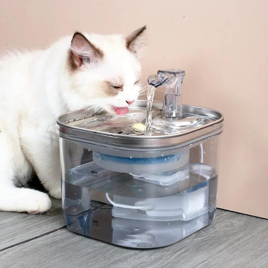 Pet Stainless Steel Automatic Circulation Water Dispenser - AllvueCo